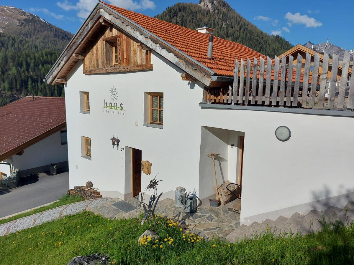 Haus Edelweiss Spiss Bei Samnaun Eksteriør bilde