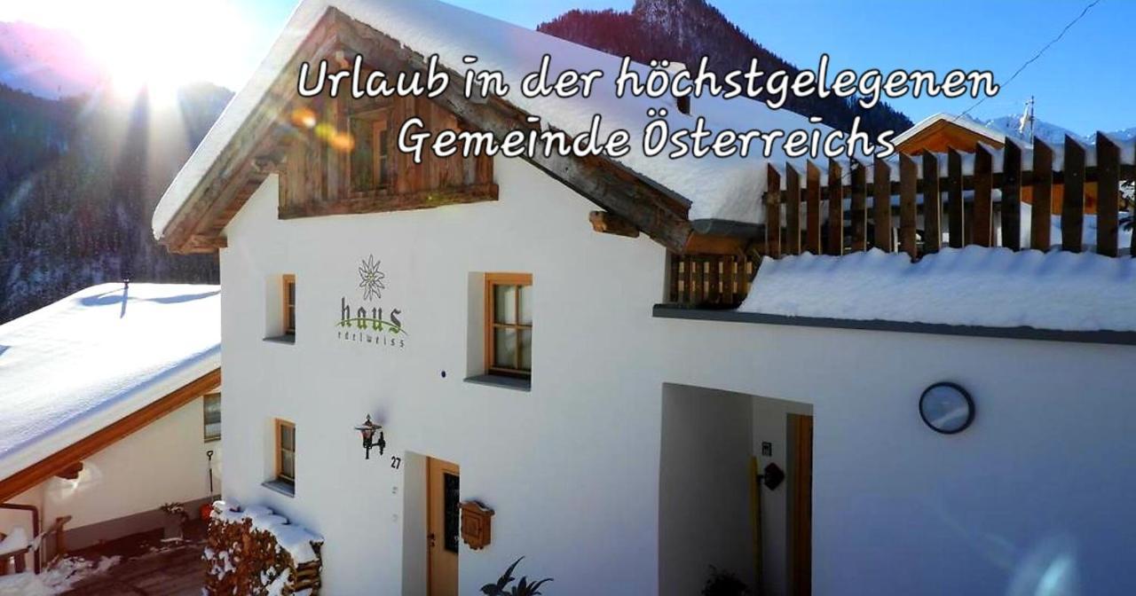Haus Edelweiss Spiss Bei Samnaun Eksteriør bilde