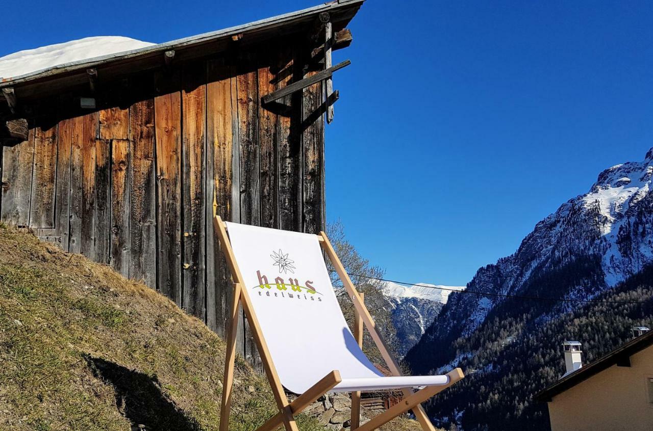 Haus Edelweiss Spiss Bei Samnaun Eksteriør bilde